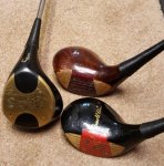 Classic 1 wood, Uniroyal Arnold Palmer 3&4 woods.jpg Classic 1 wood, Uniroyal Arnold Palmer 3&4 woods.jpg